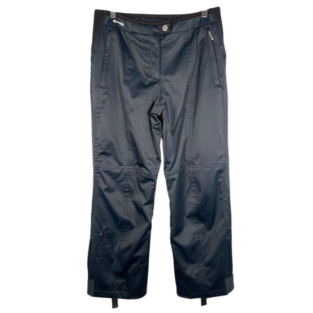 Spyder Women's Thinsulate Ski Pants 12 Navy Blue Snowboarding Insulated Outdoor